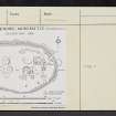 Hayhope Knowe, NT81NE 18, Ordnance Survey index card, page number 1, Recto