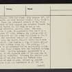 Sundhope Kipp, NT81NW 34, Ordnance Survey index card, page number 2, Verso
