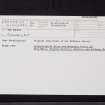 The Dounan, NX05SW 12, Ordnance Survey index card, Recto