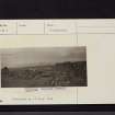 Carlock Cairn, NX07NE 1, Ordnance Survey index card, Recto