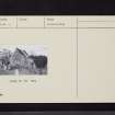 Ballantrae, Old Parish Church, Kennedy Monument, NX08SE 4, Ordnance Survey index card, page number 3, Recto