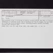 Airyhemming, NX15NE 4, Ordnance Survey index card, Recto