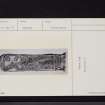 Old Luce, Burial-Ground, NX15NE 22, Ordnance Survey index card, Recto