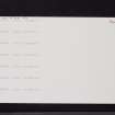 Several Hill, NX15NW 59, Ordnance Survey index card, page number 2, Recto