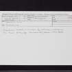 Several Hill, NX15NW 59, Ordnance Survey index card, Recto