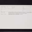 Claywarnies, NX17SW 2, Ordnance Survey index card, Recto