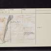 Girvan Mains, NX19NE 29, Ordnance Survey index card, Recto