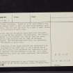 Chippermore, NX24NE 11, Ordnance Survey index card, page number 3, Recto