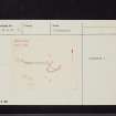 Corwall, NX24NE 13, Ordnance Survey index card, Recto