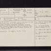 Glenjorrie Burn, NX25NW 24, Ordnance Survey index card, page number 1, Recto