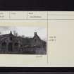 Old Dailly Parish Church, NX29NW 1, Ordnance Survey index card, page number 2, Verso