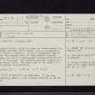 Craighlaw, NX36SW 4, Ordnance Survey index card, page number 1, Recto