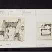 Isle Of Whithorn Castle, NX43NE 7, Ordnance Survey index card, page number 3, Recto