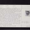 Dowalton Loch, NX44NW 3, Ordnance Survey index card, page number 2, Verso