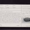 Dowalton Loch, NX44NW 6, Ordnance Survey index card, page number 1, Recto