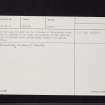 Dowalton Loch, NX44NW 6, Ordnance Survey index card, page number 2, Verso