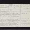 Mains Of Penninghame, NX46SW 8, Ordnance Survey index card, page number 1, Recto