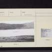 Loch Doon, Donald's Isle, NX49NE 1, Ordnance Survey index card, Recto