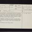 Cambret Moor, NX55NW 26, Ordnance Survey index card, page number 1, Recto