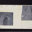 Barholm Castle, NX55SW 4, Ordnance Survey index card, Verso