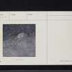Mossyard, NX55SW 14, Ordnance Survey index card, page number 2, Verso