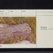 Mossyard, NX55SW 40, Ordnance Survey index card, Recto