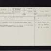 Nick Of The Dead Man's Banes, NX56NE 2, Ordnance Survey index card, page number 1, Recto