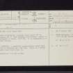 Cairnsmore Of Fleet, NX56NW 1, Ordnance Survey index card, page number 1, Recto