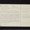 Dalarran Holm, NX67NW 2, Ordnance Survey index card, Recto