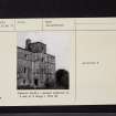 Kenmure Castle, NX67NW 4, Ordnance Survey index card, page number 3, Recto