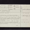 Graigengillan, NX69SW 1, Ordnance Survey index card, page number 1, Recto