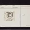 Kirkcarswell, NX74NE 3, Ordnance Survey index card, page number 1, Recto