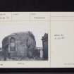 Rerrick Old Churchyard And Church, NX74NE 16, Ordnance Survey index card, page number 1, Recto