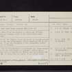 Upper Corsock, NX77SE 3, Ordnance Survey index card, page number 1, Recto