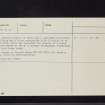 Upper Corsock, NX77SE 3, Ordnance Survey index card, page number 2, Verso