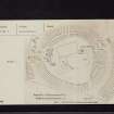 Mcnaughton's Fort, NX87NE 3, Ordnance Survey index card, Recto