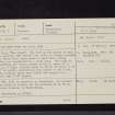 The Doons, NX87NE 7, Ordnance Survey index card, Recto