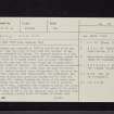 Milton Loch, NX87SW 4, Ordnance Survey index card, page number 1, Recto