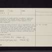 Milton Loch, NX87SW 4, Ordnance Survey index card, page number 3, Recto