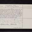 Easthill, NX97SW 1, Ordnance Survey index card, page number 3, Recto