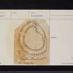 Ward Law, NY06NW 5, Ordnance Survey index card, Recto