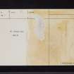 Ward Law, NY06NW 5, Ordnance Survey index card, Verso