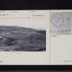 Range Castle, NY07NE 8, Ordnance Survey index card, Recto