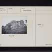 Trailflat, Old Parish Church, NY08SW 15, Ordnance Survey index card, page number 1, Recto