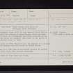 Annan, Graveyard, Tower, NY16NE 20, Ordnance Survey index card, Recto