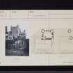 Hoddom Castle, NY17SE 1, Ordnance Survey index card, page number 2, Verso