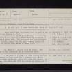 Luce Church, NY17SE 6, Ordnance Survey index card, page number 1, Recto