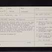 Applegarth, NY18SW 2, Ordnance Survey index card, page number 1, Recto