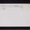 Redhouse, NY26NE 17, Ordnance Survey index card, Recto