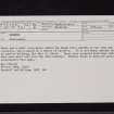 Birrens, NY27NW 4.1, Ordnance Survey index card, Recto